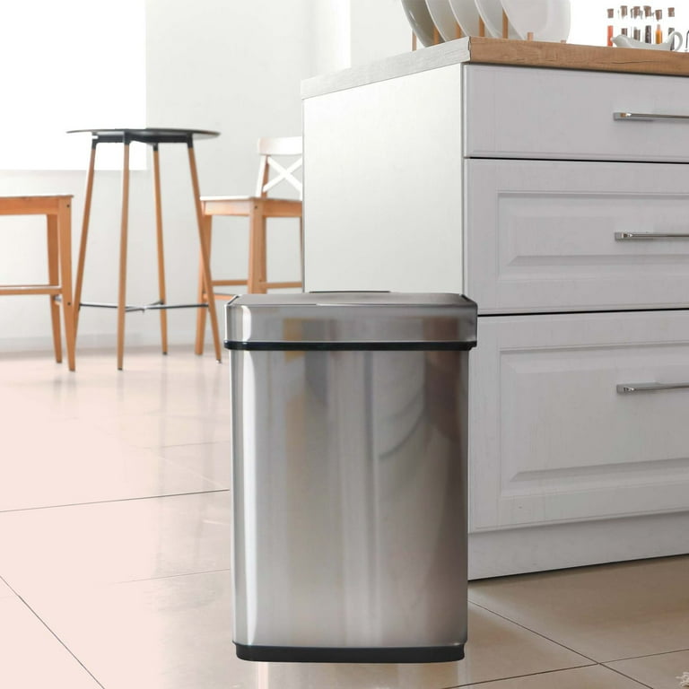 Hanover Trash Can Garbage Bin, Fingerprint resistant, Soft Close Hanover Trash Can Garbage Bin, Fingerprint resistant, Soft Close