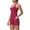 Red, variant on 2 Piece Outfits Summer,Two Piece Workout Sets for Women Summer Halter Sleeveless Backless Short Tops and Gym Yoga Shorts Athletic Outfits