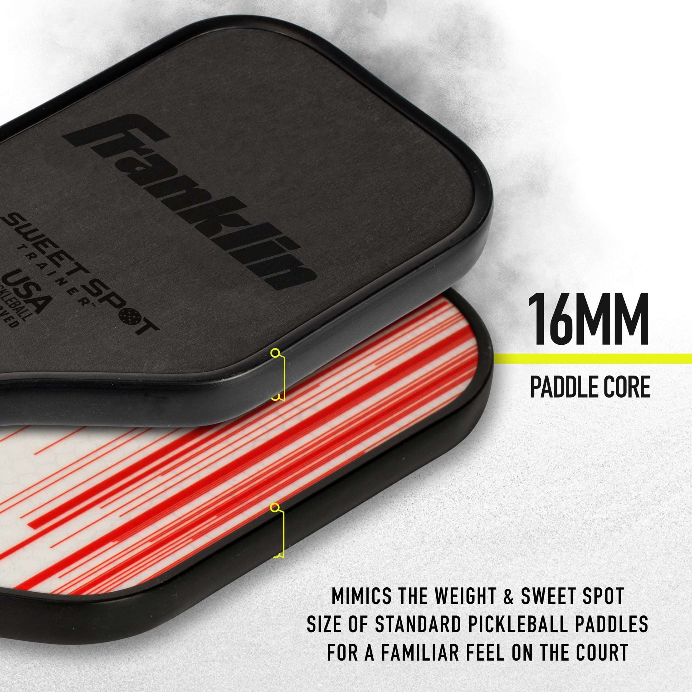 Franklin Sports Pickleball Training Paddle - Sweet Spot Mini Paddle Trainer