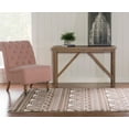 thumbnail image 2 of Roma Lima Ivory Area Rug 5x7.6 Modern Geometric Pattern Neutral Palette, 2 of 5