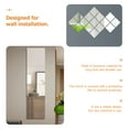 thumbnail image 3 of PAMINGONO 16Pcs Self Adhesive Mirror Tiles for Wall Decoration Square 5.9x5.9in, 3 of 8