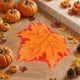 thumbnail image 1 of Alfombras de calabaza para Halloween, tapete con forma de hojas de arce, tapete decorativo para el Día de Acción de Gracias, decoración de Halloween para sala, dormitorio, cocina y baño., 1 of 6