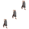 thumbnail image 4 of Sonducket larga dividida Estética Vacaciones Moda Primavera Verano Ropa Club Banquete Disfraces Accesorios Negro XXL Type1 NO1, 4 of 6