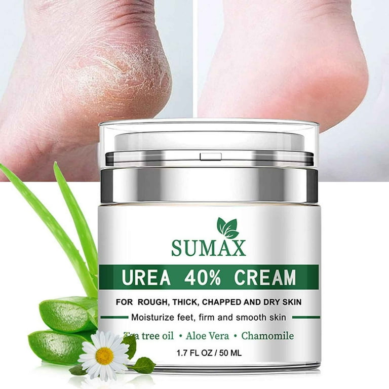 HHBEAUTY Urea Cream 40 Percent for Feet - Foot Cream for Dry