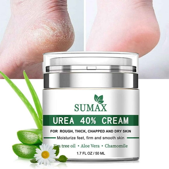 TopLLC Urea Cream 40% | 2% Salicylicacid | Intensive Urea Foot Cream & Callus Remover | With Aloevera And Teatree Oil For Moisturing And Skin Softening 50ml feet cream