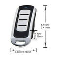 thumbnail image 2 of kanaroous Automotive Garage Gate Remote Control Portable 433 Replacement 12V Universal Household Alarms Button Controller Opener 1Pc, 2 of 6