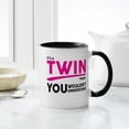 thumbnail image 4 of CafePress - Its A Twin Thing, You Wouldnt Understand Mugs - 11 oz Ceramic Mug - Novelty Coffee Tea Cup, 4 of 4