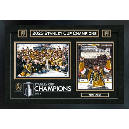 Mark Stone Framed 18x26 Golden Knights 2023 Stanley Cup Collage - Officially Licensed NHL Wall Art
