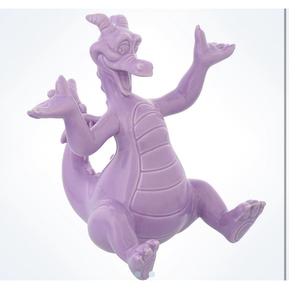 Disney Parks Epcot Figment The Dragon Mascot Dolomite Figurine New