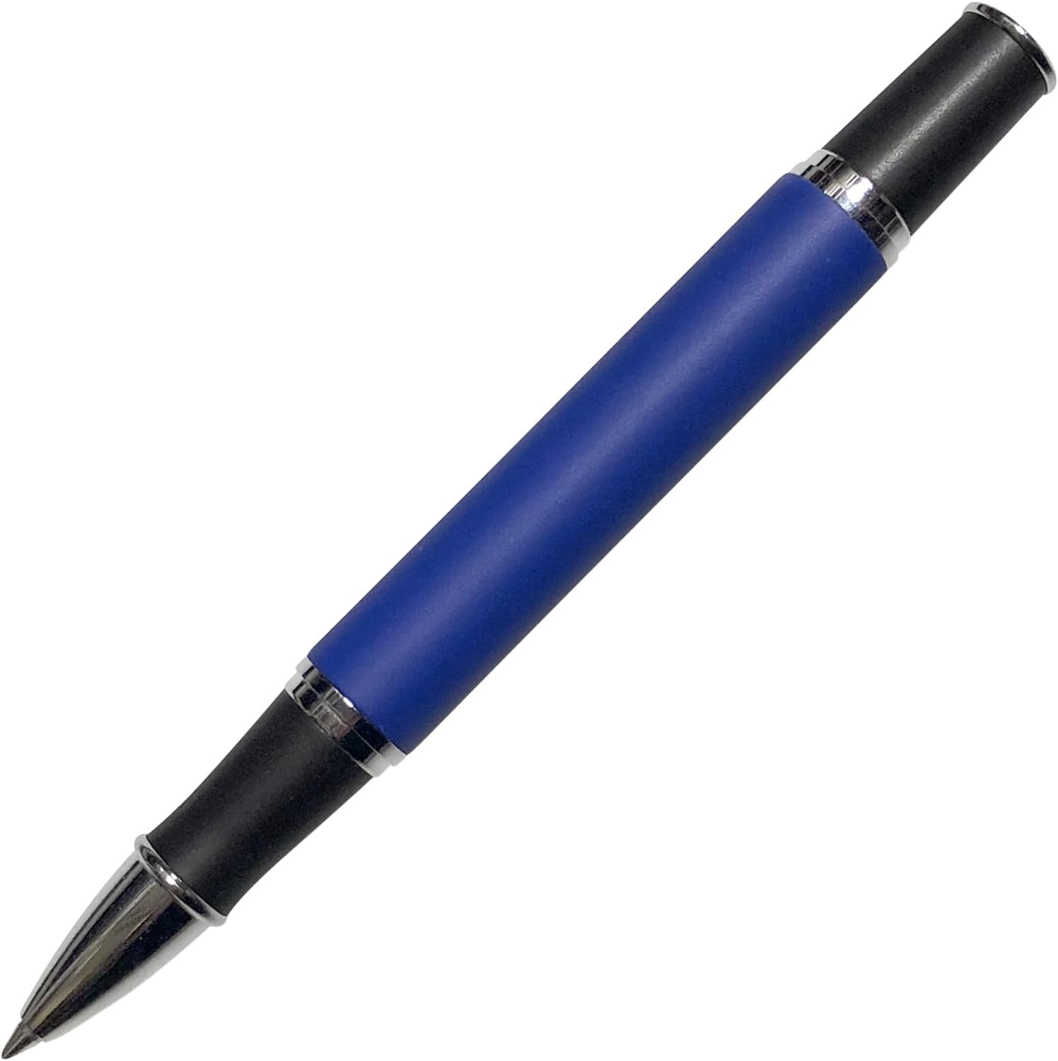 Gripper Rollerball Pen - Matt Blue with Anti Slip Grip (Budget Friendly Pen)