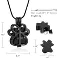 thumbnail image 2 of Pet Cremation Jewelry for Dog/Cat Paw Stainless Steel Memorial Locket Urn Necklace with Hollow Urn Cremation Jewelry for Ashes, 2 of 6