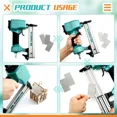 thumbnail image 3 of 23 Gauge Pin Nails Headless Pins Nails 7 Sizes Assorted Galvanized Brad Nailer 2, 3 of 5