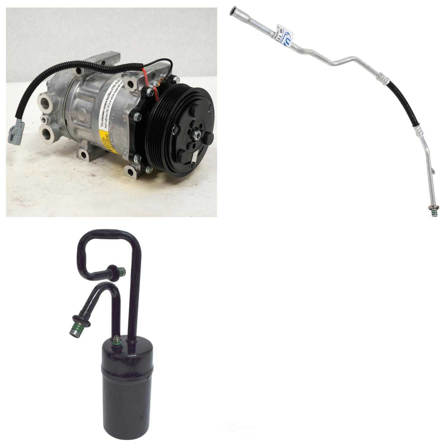 UAC CK 4907 Short Compressor Replacement Kit