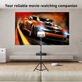 thumbnail image 6 of Salange Universal Projector tripod stand,Adjustable Height,Easy to Carying for Travel, Portable Projector Mount with 1/4" Screw, Black, 6 of 8