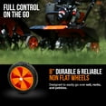 thumbnail image 6 of SuperHandy Mini Powered Cultivator - Ground Hand Tiller with Tine Shield, Single Power Tillers, 6 of 6