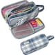 thumbnail image 1 of Estuche con asa 3 compartimentos, gran capacidad, estuche para niñas y niños, estuche para lápices de lona de calidad, para guardar material de oficina y escolar TUNC Sencillez, 1 of 5