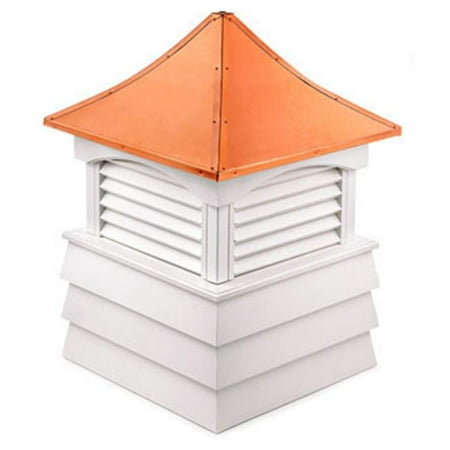 Good Directions 2126SV Vinyl Sherwood Cupolas - 26 in. Square x 37 in. H