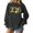 Dark Gray, variant on Women's Fashion Top New Year 2026 Printed Pullover Sweatshirt Holiday Design for Women Casual Celebration Streetwear Top,Dark Blue,2XL