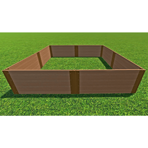 Frame It All Classic Sienna Raised Garden 8' X 8' X 22" - 1" Profile
