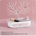 thumbnail image 4 of Antler Jewelry Organizer Stand | 3-in-1 Plastic Box for Earrings, Necklaces, Bracelets, and Rings, 4 of 5