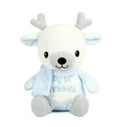 Dan Dee Baby's My First Christmas Blue & Gray Reindeer 6" Plush Stuffed Animal