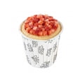 thumbnail image 2 of Panificio 4 oz Round Vintage Floral Paper Tall Baking Cup - Pleated - 3" x 3" x 2 3/4" - 200 count box, 2 of 7