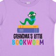 thumbnail image 4 of Inktastic Grandma Little Bookworm Kids Reading Boys or Girls Toddler T-Shirt, 4 of 5