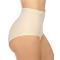 thumbnail image 6 of SlimMe Women's BodySmootHers High Waist Sculpting Brief - Womens - Female, M, Nude, 6 of 6