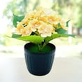 thumbnail image 6 of Kripyery Visual Fake Potted Plant Artificial Plastic Decorative Delicate Flower Bonsai for Office, 6 of 8