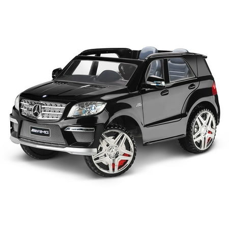 Aluminum 12 Volt Outdoor Step - 12-Volt Mercedes Benz ML63 Ride-On Toy Car by Kid Trax, Multiple Colors