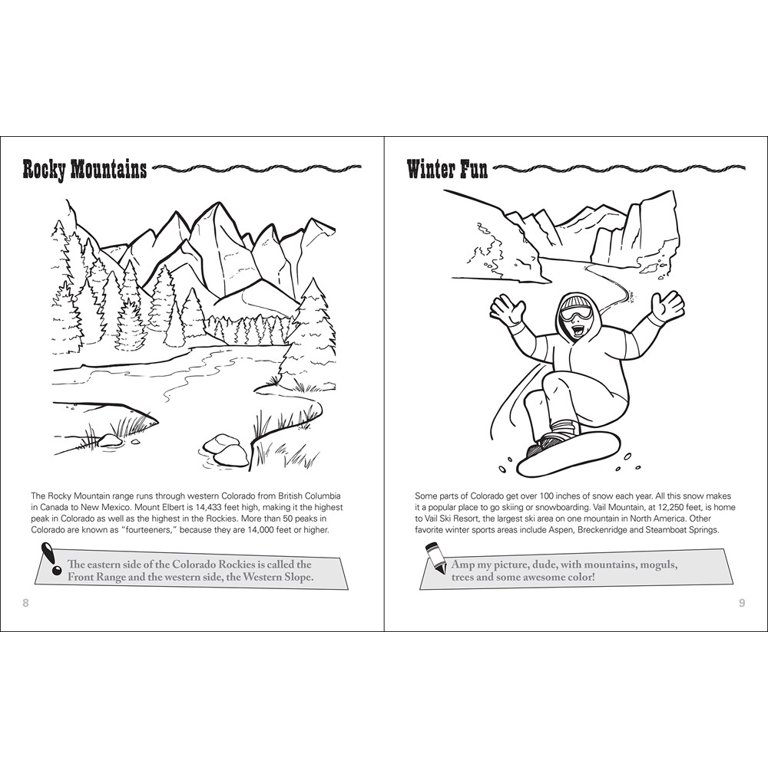 Colorado Rockies Coloring Page - Coloring Squared