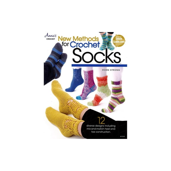 Annie's Women's Crochet New Methods For Crochet Socks Bk