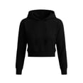 thumbnail image 6 of Tisuna Toddler Crop Hoodies Girls Stylish Solid Color Hoodie Teen And Youth Daily Wear Long Sleeve Outfits Size 3-4 Years, 6 of 6