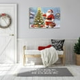 thumbnail image 3 of Denozer Large Christmas Wall Art - Santa Wall Art, Christmas Canvas, Winter Wall Art, Christmas Pictures, Christmas Poster - 18x12 inches, 3 of 8