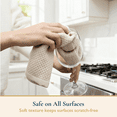 thumbnail image 6 of ComfiTime Dish Towels, 100% Cotton Waffle Weave Dish Cloth, Reusable Dish Rags Kitchen Hand Towels for Drying Dishes, Soft & Absorbent Cleaning Cloths, Small Dish Wash Cloths, 12x12, 6Pack, 6 of 7