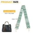thumbnail image 2 of Uxcell 1.5-inch Wide Adjustable Replacement Crossbody Purse Strap, Universal Handbag Shoulder Strap, Black, 2 of 5