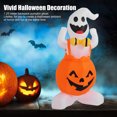 thumbnail image 3 of Decoración Inflable Decoración Inflable Fantasma de Calabaza de Halloween con Luz LED para Fiesta de Halloween ANGGREK  Otros, 3 of 8