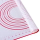 thumbnail image 4 of Tapete de silicona para repostería (40 x 60 cm), antiadherente, con medidas (rojo), 4 of 5