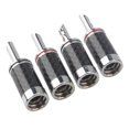 thumbnail image 3 of 16Pcs Banana Plugs Hi-End HIFI DIY Carbon Fiber Copper Plated Rhodium Electrical Audio Jack Banana Connector Plug, 3 of 5