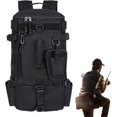thumbnail image 5 of Fishing Backpack with Rod Holder, Waterproof Fishing Bag with Bait Compartment for Camping, Hiking, Kayak, Black, 5 of 5