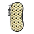 thumbnail image 1 of ZICANCN Sunglasses Soft Case, Animal Paw Prints Cartoon Neoprene Zipper Eyeglass Case for Men Women, 1 of 9