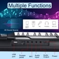thumbnail image 3 of Piano digital MIZAYI de 88 teclas con teclas semicontrapesadas Bluetooth, 3 of 7