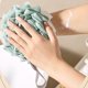 thumbnail image 5 of Esponja de esponja de esponja de buca de baño bicolor 80g gran de espuma para ducha | Red de baño de baño de malla exfoliante suave, cuerda de cinturón resistente y resistente de malla exfoliante, 5 of 6