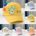 thumbnail image 5 of Kids Baby Sun Hats Children Toddler Hat Summer Boy Peaked Cap Girls Cartoon Dinosaur Baseball Cap Casual Fashion Cap Sun Hat, 5 of 5