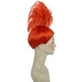 thumbnail image 6 of HPO Adult Women's Animated Movie Character Emotion Orange Wig, Cosplay Wig, Flame-retardant Synthetic Fiber, 6 of 10