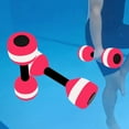 thumbnail image 6 of Luwecf 2x Water Dumbbells for Pool Exercise for Swimming Activities Spas Upper Body Red, 6 of 9