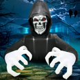 thumbnail image 1 of Grim Reaper inflable Buheco, 183 cm, para decoración de Halloween, LED, 1 of 6