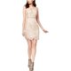 thumbnail image 1 of GUESS Vestido Gianni Bordado A-line para Mujer, Beige, 6, 1 of 1