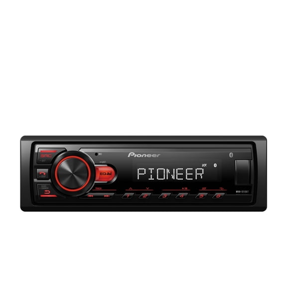Pioneer MVH-S110BT Audio Media Receiver with Built-in Bluetooth®