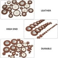 thumbnail image 2 of MLINS 28 Pcs 萨 斯皮垫套装 Saxophone Pads Replacements Alto Mouthpiece Brown, 2 of 8